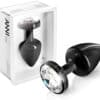 ANNI round black T2 - Analplug