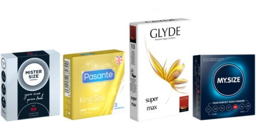 Kondomgröße 60 Probierset (19 Kondome)