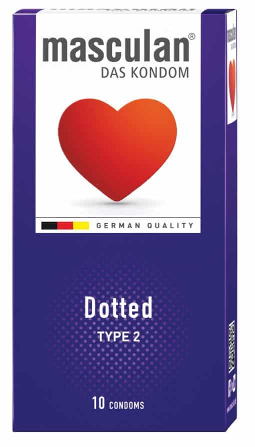 Masculan Dotted Type 2 (10 Kondome)