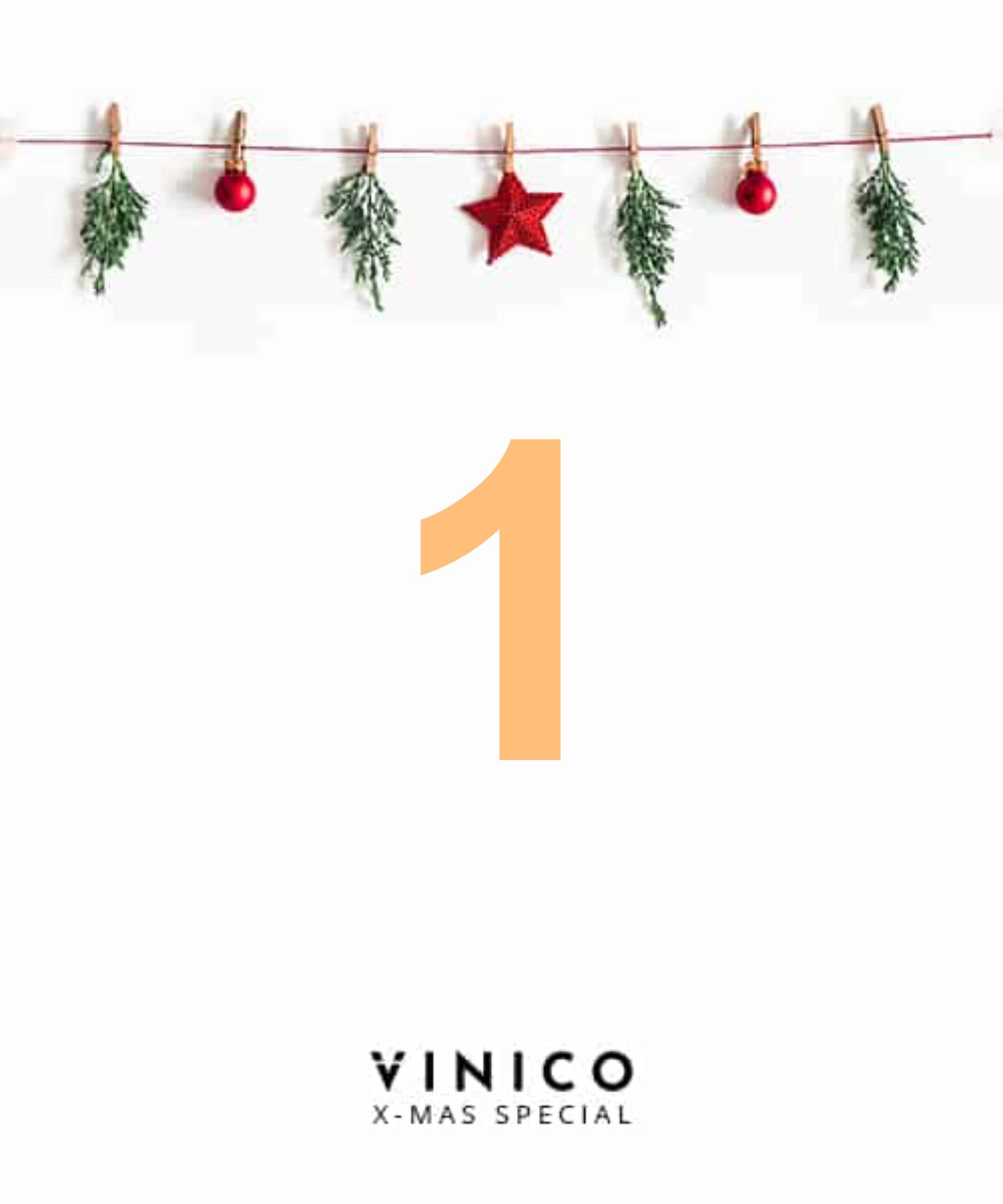 1. Adventskalender Türchen Vinico